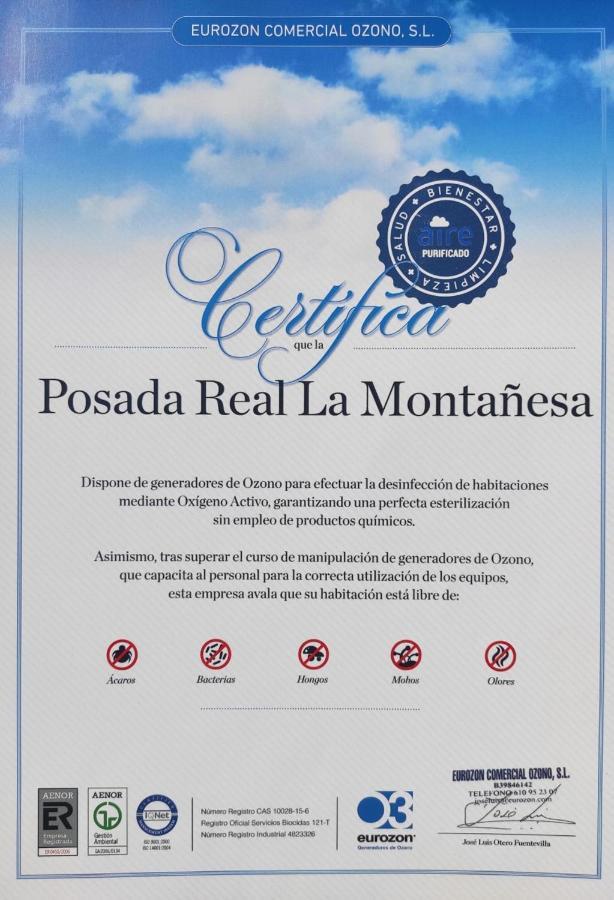 Posada Real La Montanesa Corrales De Buelna Exteriér fotografie
